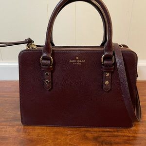 Kate Spade Burgundy Handbag